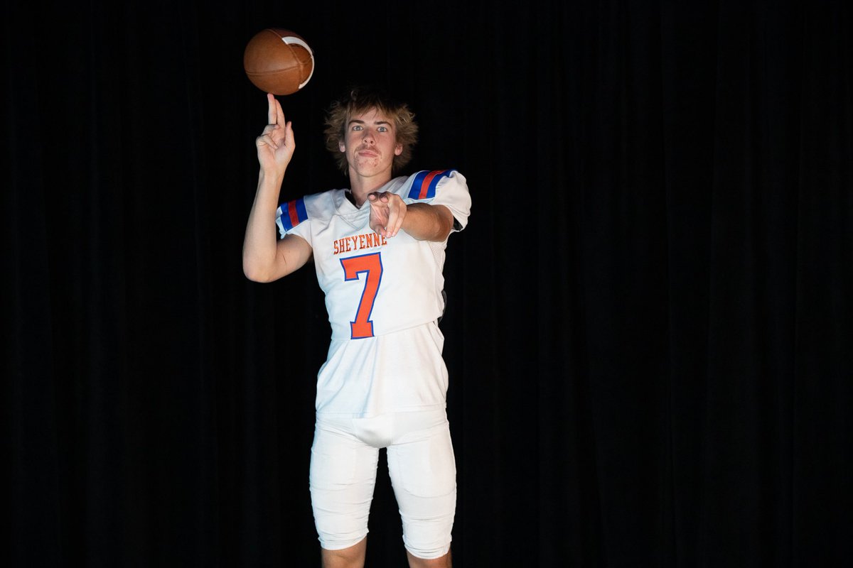 Last night, <a href="/OlsonKaden10/">Kaden Olson</a> accounted for a school record 10 tds (8 passing, 2 rushing). He shattered all sorts of records in the process (many of them by halftime).

Is this the single greatest statistical game of any <a href="/Sheyennefball/">Sheyenne Football</a> player in history?