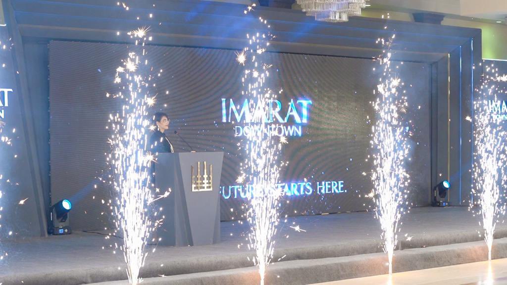 ImaratPK's tweet photo. Highlights from the IMARAT Downtown Grand Launch ✨

A night full of surprises, luxury and anticipation. 

#NewIslamabad #ImaratDowntown #GrandLaunch https://t.co/026zTLHFkW