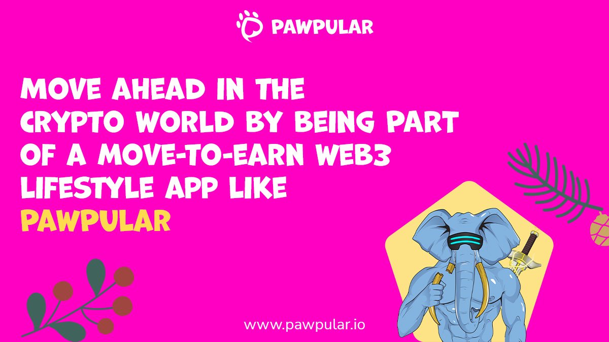 PawpularApp's tweet image. 🚀 Join us on a mission to inspire MILLIONS to embrace a healthier lifestyle! 🌟🐾

Discover how PawPular is unleashing the power of Web3 tech to help you unlock amazing possibilities TODAY! 📲🐕💰

Ready to Walk, Earn, and Embrace a New Future? 🐶💥
#PawPular #WalktoEarn