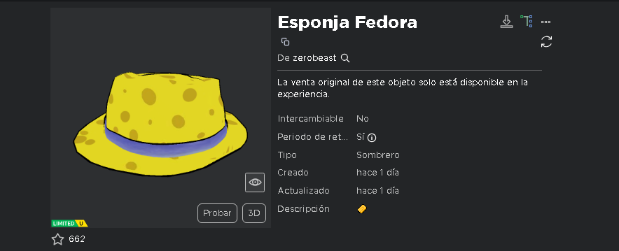 UgcNoticias_'s tweet image. 🚨 Sorteo De un Código para este Limited Gratis 🚨 (Es Muy raro, tiene poca copias)

🗒️REQUISITOS:
1️⃣ Dar Me Gusta El Tweet.
2⃣ Retwittear El Tweet.
3⃣ Seguir a @NoticiasUgc / @WhoseAli

🔔 Activa las notificaciones

🕒¡Termina El 22 de octubre 2023!