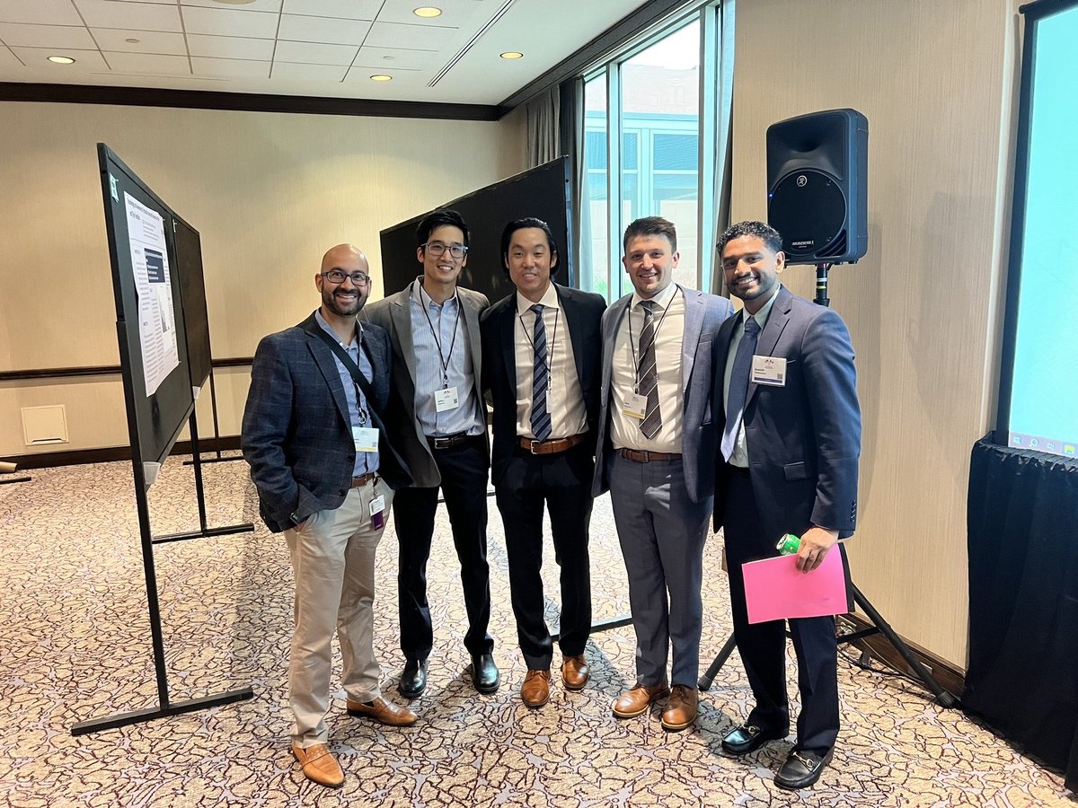 upmcpedsurology's tweet photo. Great way to start off #NSAUA 2023.  Our residents Dr. Brian Chun and @ChrisStaniorski presenting 4 abstracts during the peds scientific program!   @jeevesrc as their research mentor.  Way to respesent @UPMCUrology @upmcpedsurology ! https://t.co/yUhwkTt7bg