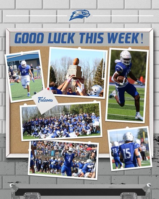 Thank you for the good luck from <a href="/FBCoachATaylor/">Adam Taylor</a> and the whole <a href="/CUWFB/">CUW Falcon Football</a> playoff game #GOHAWKS