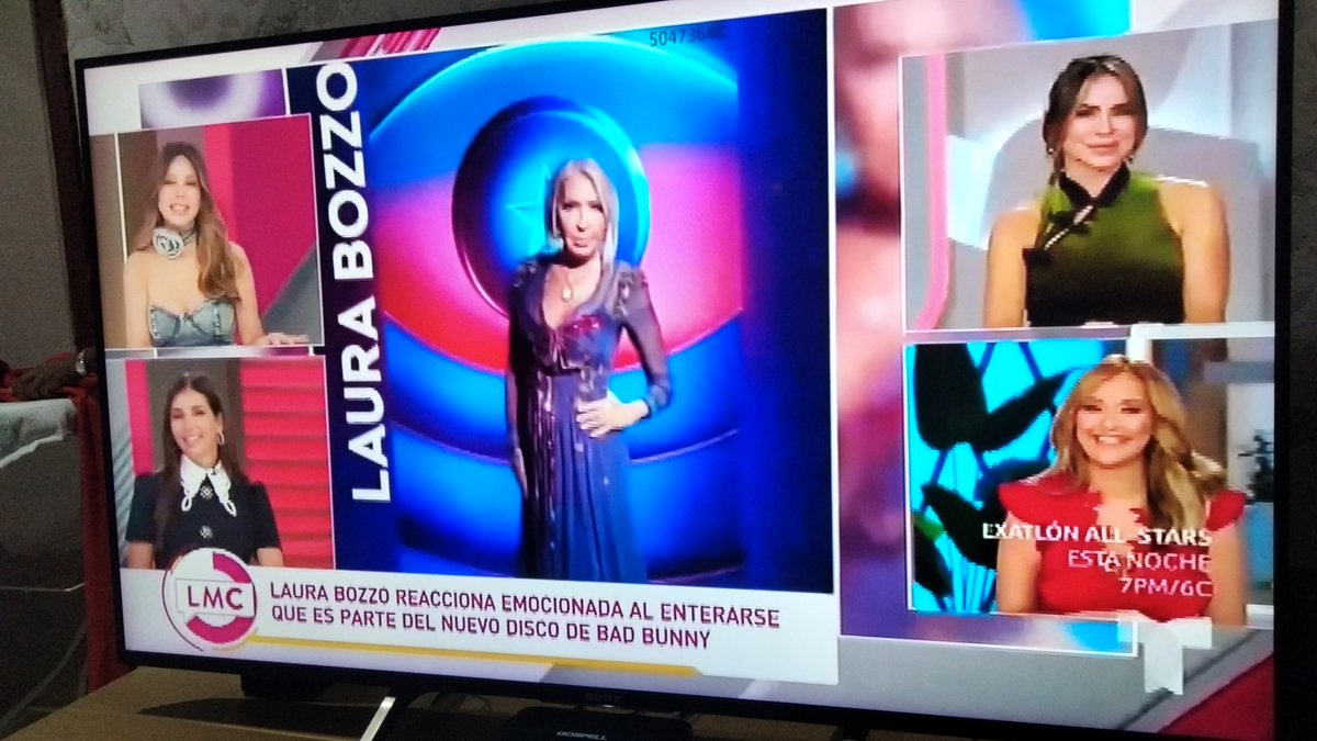 negrocotilla's tweet image. Enciendo la tele y me encuentro con que hablan de la reacción de Laura sobre Bad Bunny en la tele✨ #GHVIP200