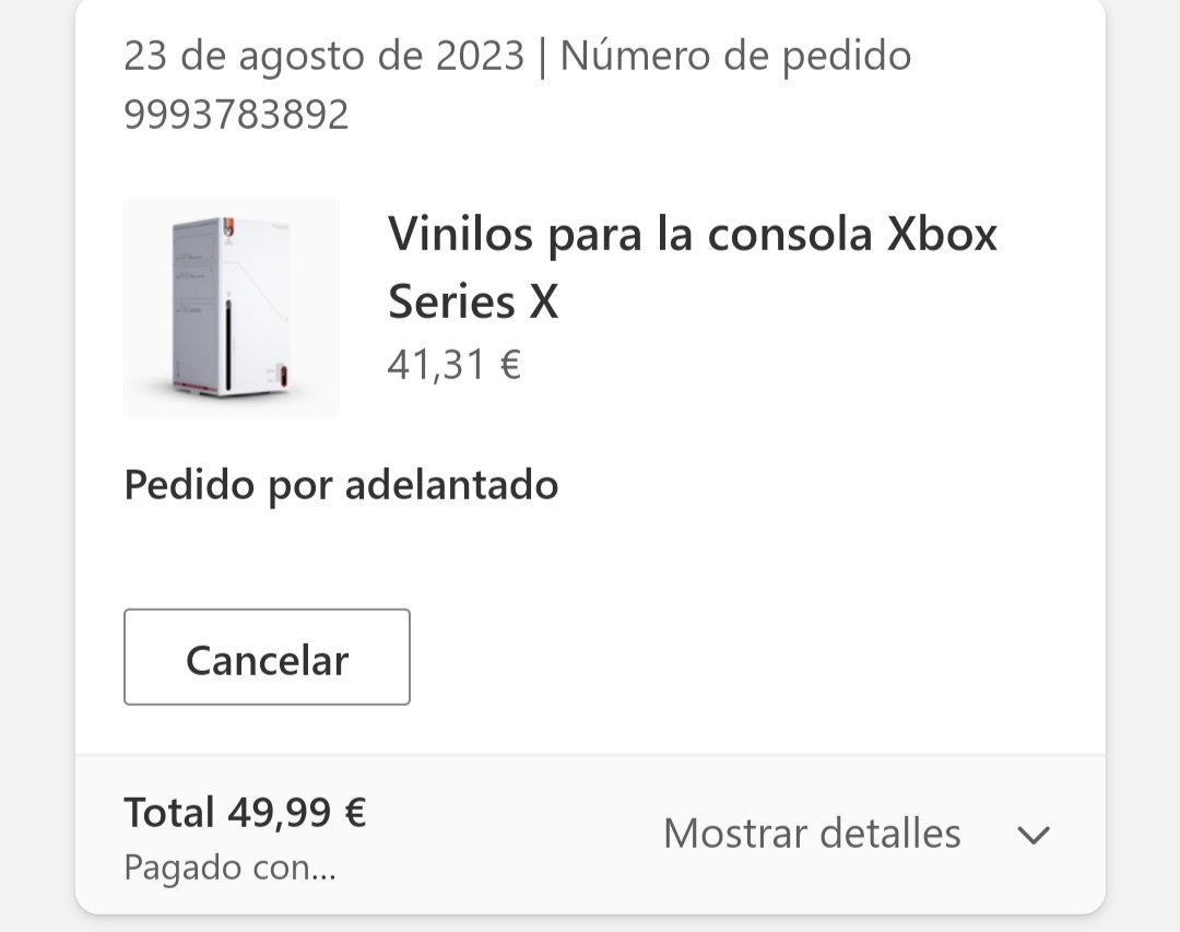 LadyBossGames's tweet photo. Pregunta para los que reservasteis la funda de Starfield para Xbox Series X. Os ha llegado ya? Mi reserva sigue igual, ni se han cobrado ni me ha llegado un mail de aviso, ni nada de nada 🤷 Salía el 18 de octubre y estamos a 20 🤔 https://t.co/koQGsCQTby