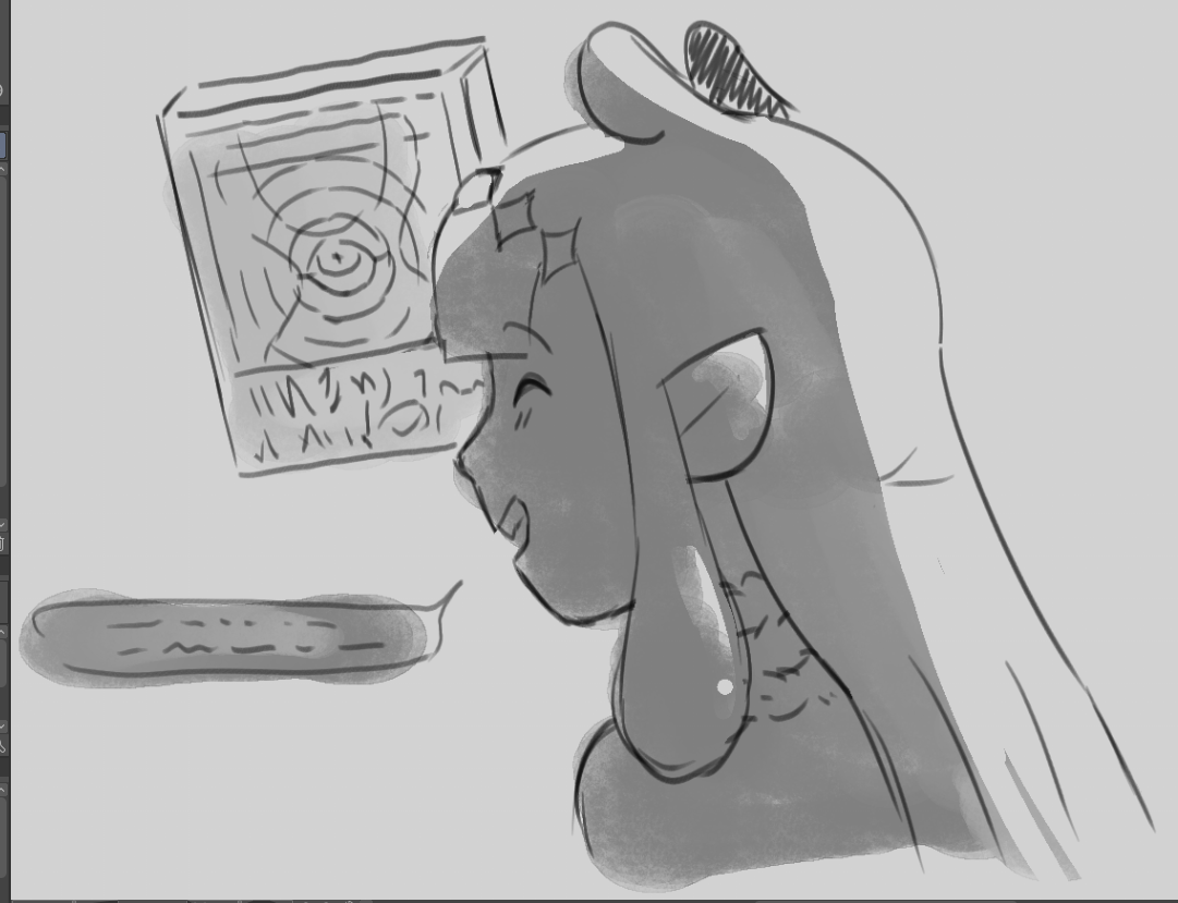 Temptation... #inART #ShiorinSketch 