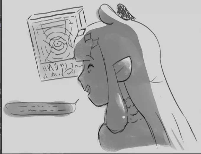 Temptation... #inART #ShiorinSketch 
