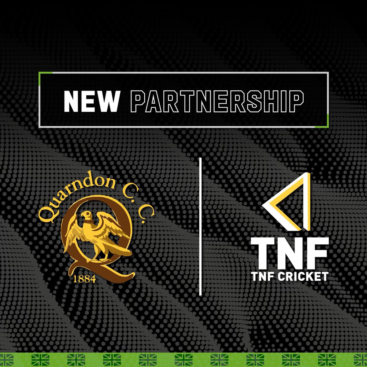 Quarndon CC (@quarndoncc) on Twitter photo 📢 Exciting News! We are thrilled to announce our partnership with TNF Cricket for 2024 and beyond. 🏏
🗣️ “We can’t wait to get up and running with what we are sure is going to be an exciting partnership with TNF Cricket.” <a href="/Chappo2212/">Paul Chapman</a>, QCC Chairman. 📢 Exciting News! We are thrilled to announce our partnership with TNF Cricket for 2024 and beyond. 🏏
🗣️ “We can’t wait to get up and running with what we are sure is going to be an exciting partnership with TNF Cricket.” <a href="/Chappo2212/">Paul Chapman</a>, QCC Chairman.
