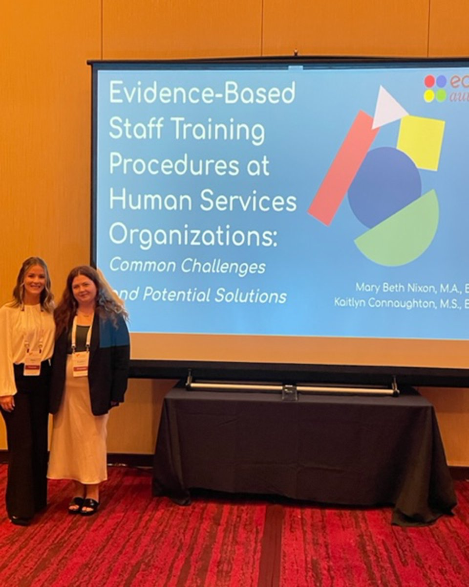 Eden Autism (@edenautism) on Twitter photo Members of Eden's clinical team, Mary Beth Nixon and Kaitlyn Connaughton, presented their research during this week's Autism New Jersey conference! 
Eden is honored to have these researchers share their findings with the autism community. Members of Eden's clinical team, Mary Beth Nixon and Kaitlyn Connaughton, presented their research during this week's Autism New Jersey conference! 
Eden is honored to have these researchers share their findings with the autism community.