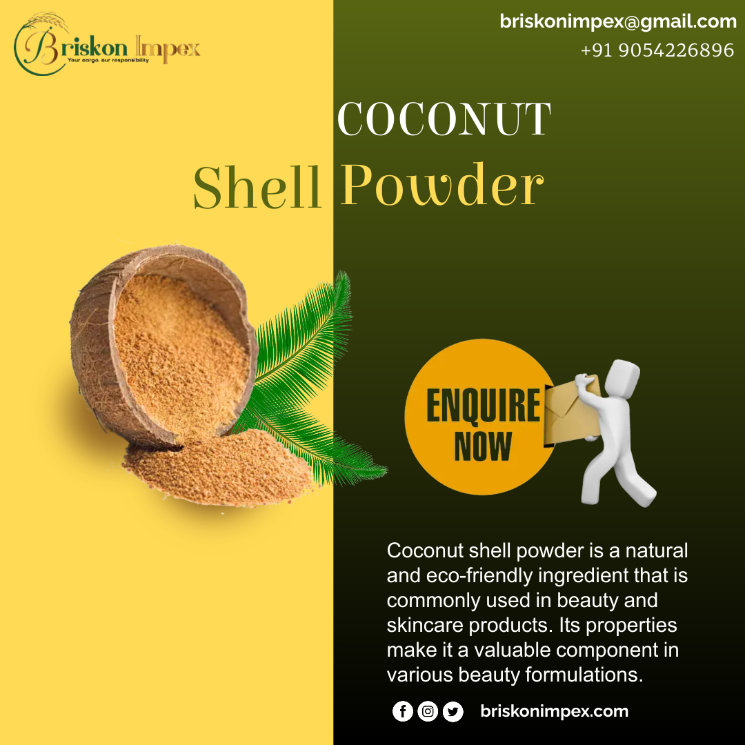 BriskonImpex's tweet image. Elevate Global Industries with Our Premium Coconut Shell Powder Exports! 📷📷

Bringing the Essence of Coconuts to the World: Explore Our Coconut Shell Powder Exports!

#CoconutShellPowder
#SustainableExports
#NaturalResources
#GlobalTrade
#Exporter
#EcoFriendlyProducts