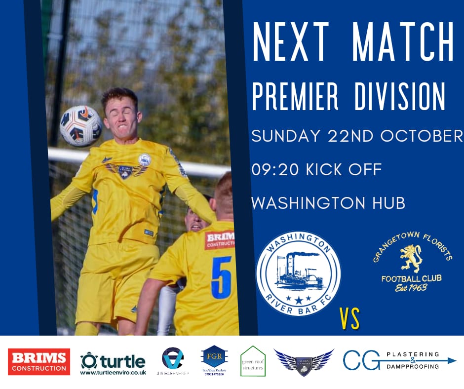 FatfieldClubFC's tweet photo. Next Match
🏆 @SunderlandSL Premier
🆚 @GFlorists
🏟️ (H) Washington Football Hub
🕕 09:20am KO
💙 #UpTheRiver #UTR
Get down to support the lads 💪 https://t.co/KxSc9zNZk4