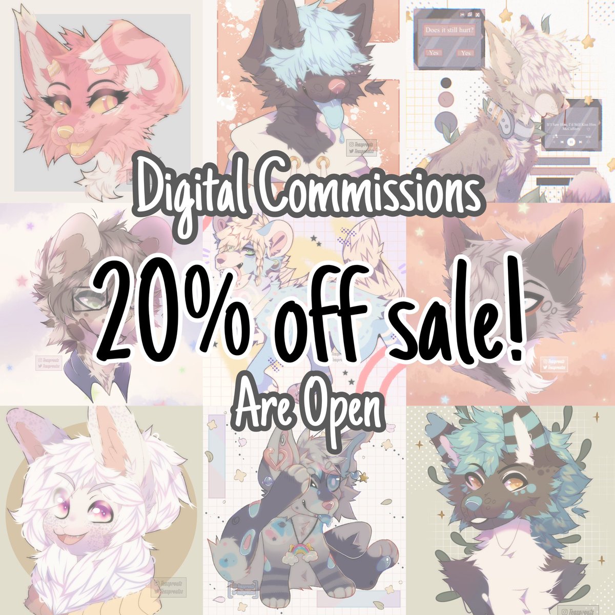 TeaSprouts's tweet image. Having a sale as I bought my pet a new cage and I need to buy him all new stuff for it, like a water bottle, food dish, hideout, and more!! If interested I can send you the 🔗 for the discount just let me know!
♡ + ↻ are appreciated