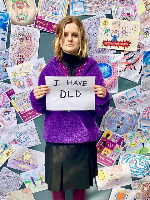 Siouxsie, 17, has been sharing her artwork to help raise awareness of #DevLangDis on #DLDDay - I think they are amazing!