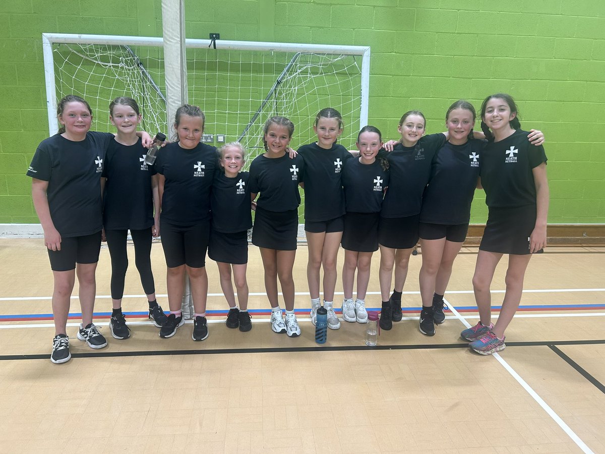 NeathNetball's tweet photo. Well done to our year 6s, winning their first game tonight !! #neathneathneath #netball #netballfamily #netballgirls https://t.co/v3kI9l8xKG