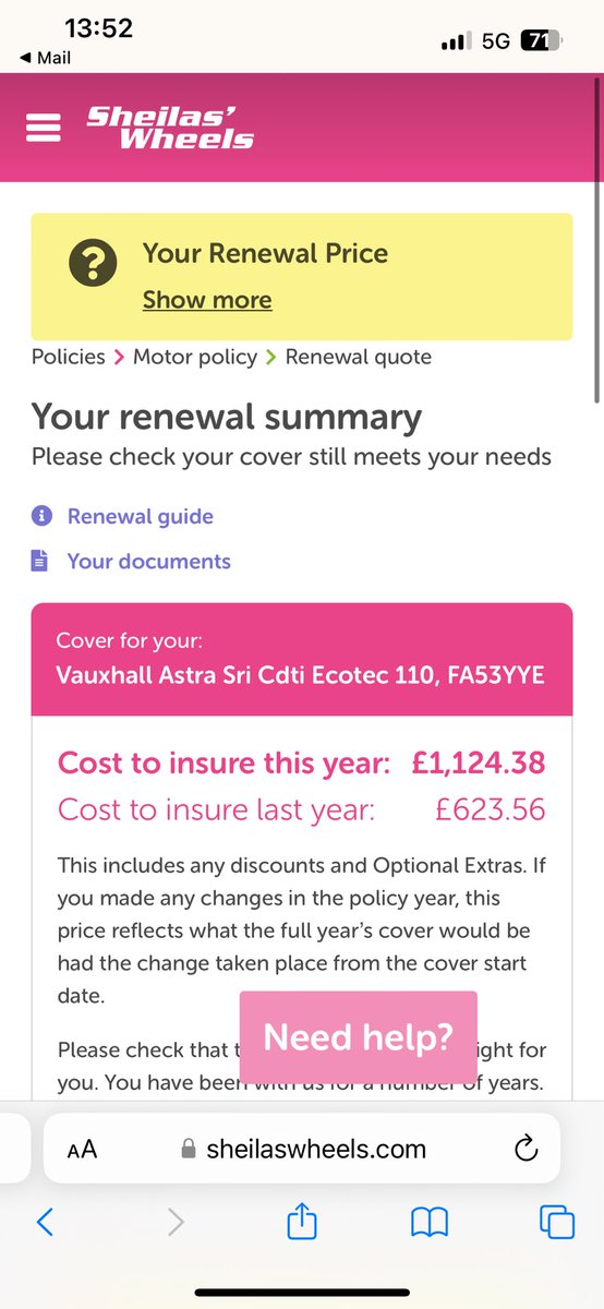 Why is it so much more expensive when I’ve literally done nothing! 8 years no claims and with the same company! No loyalty or anything! <a href="/asksheilas/">Sheilas' Wheels</a>
