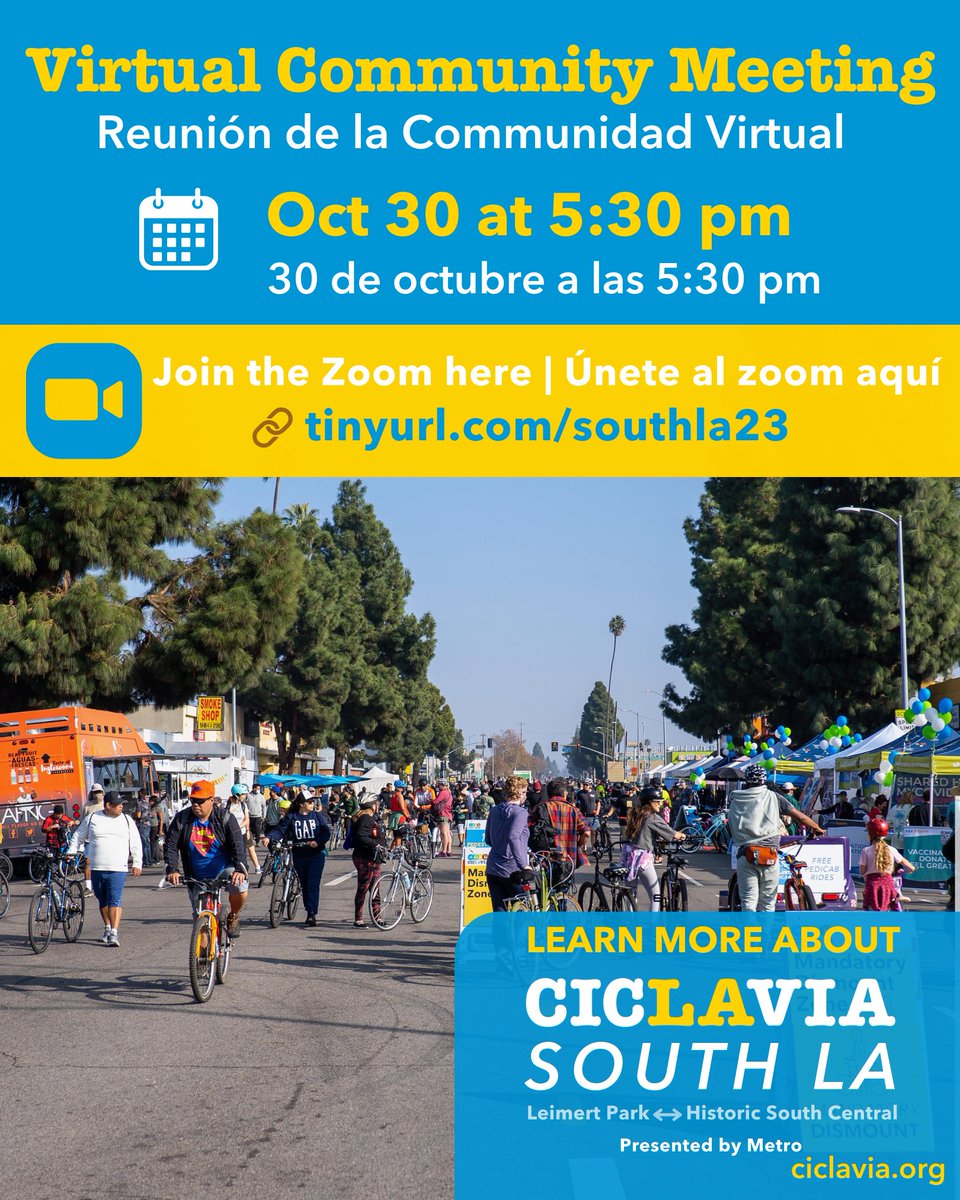 CicLAvia tweet media