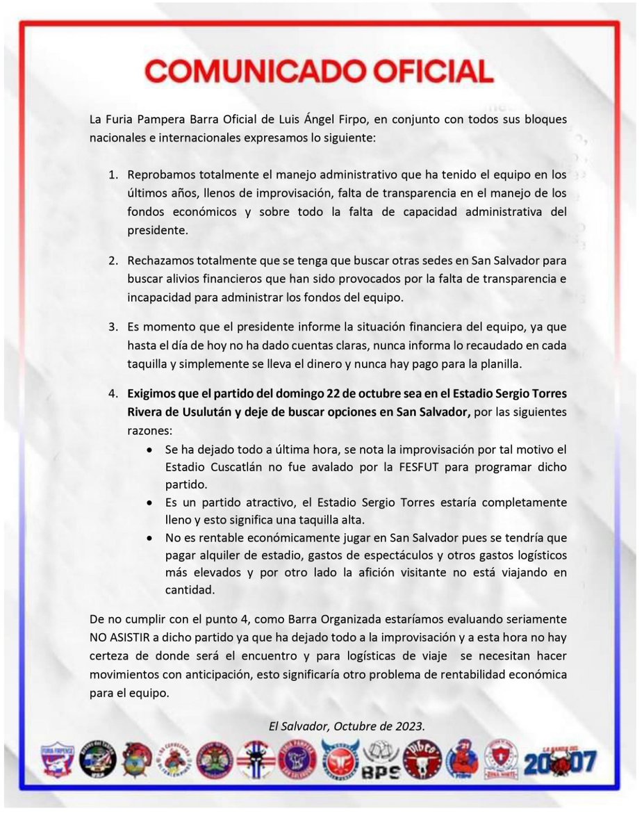 La Banda del 2007 tweet media