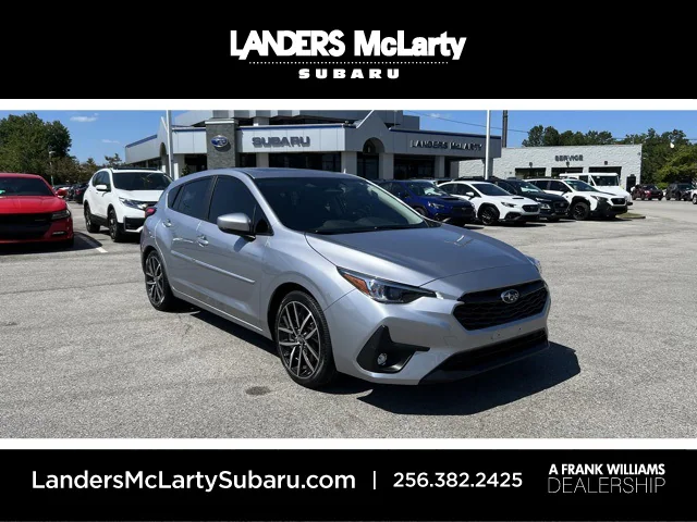 LMSubaru's tweet photo. Ready for adventure? Explore our Certified Pre-Owned 2024 Subaru Impreza Sport in stunning Ice Silver with a sleek Black interior! Only 2,085 miles and equipped with AWD, this Impreza offers top-notch performance with 27/34 MPG. 🌟 Don't miss out – come see it today! 🚗💨 https://t.co/0Bhul1NLu9