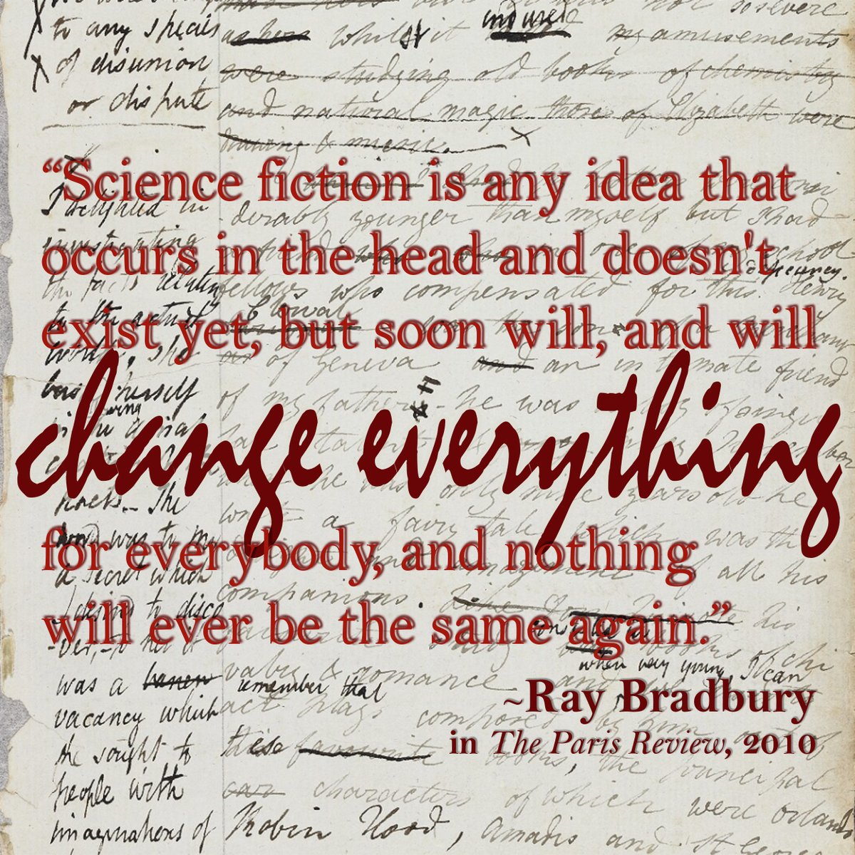 A #FrankensteinFriday fact: Although it’s often grouped in the horror genre, Frankenstein—innovative in its use of science—is the first science fiction novel. Isn't it  cool that a young woman in the 1800s invented the genre?

#OremReads n #OPL  #ScienceFiction #Frankenstein