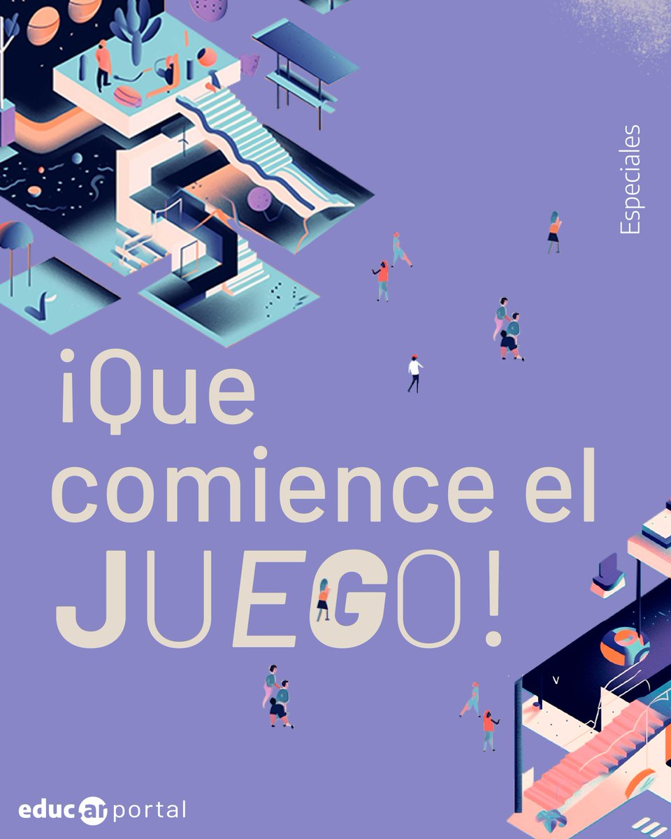 ¿Qué es una narrativa lúdica? ¿Qué brindan las narrativas en la enseñanza y en el aprendizaje? ¿Qué lugar tiene el juego en la educación?🤔

🕹️Encontrá las respuestas en la colección «¡Que comience el juego!».   

👉bit.ly/Coleccion_Juego