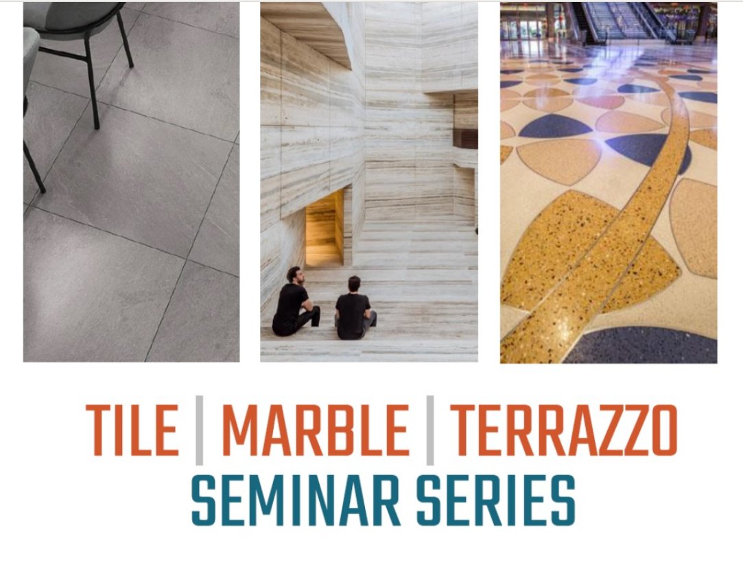 Portland-area design community: Are you interested in learning more about designing with tile, marble, and terrazzo?💡 Registration is free and you’ll have the opportunity to earn up to 3 AIA HSWs. Register: info.imiweb.org/11142023tmtser…