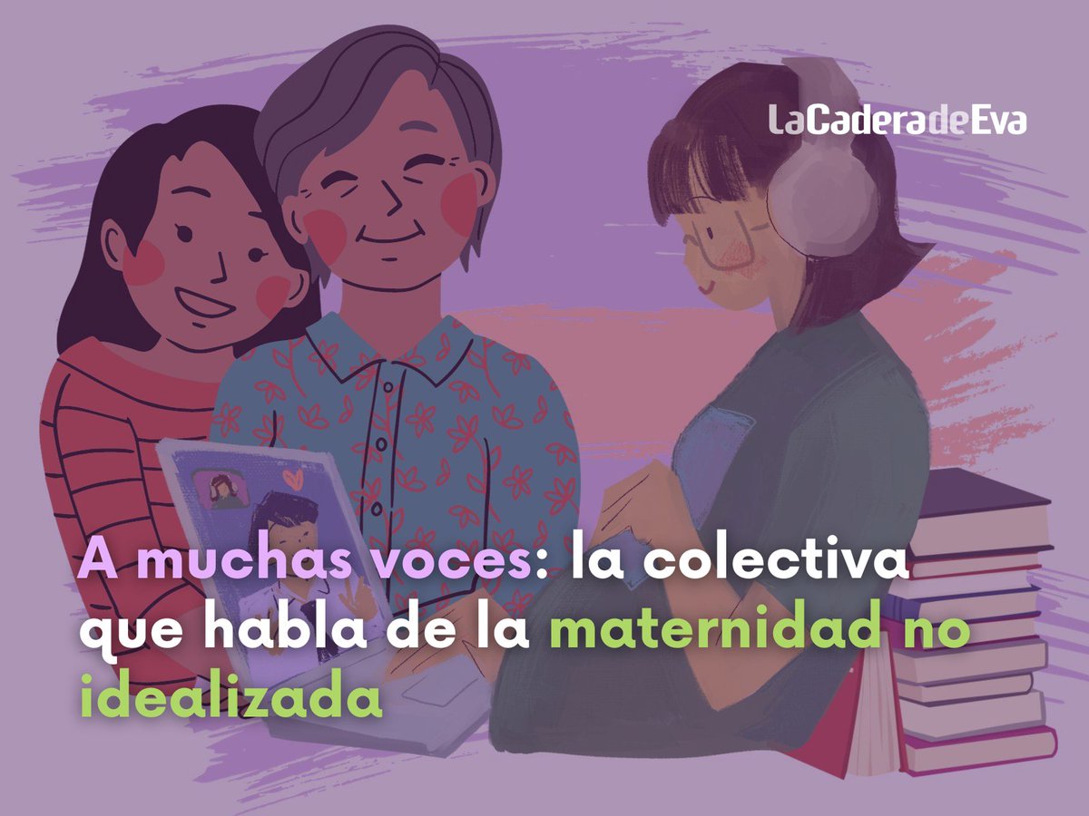 LaCaderadeEva's tweet photo. 💜👩 ¿El amor de madre es incondicional? En la colectiva @AMuchasVoces desmienten los mitos de la maternidad y hablan de ella sin idealizarla.

Tuvimos una plática muy interesante con ellas en la @FILOaxaca, conoce su historia aquí: https://t.co/U6tiHZvmGX https://t.co/9uPF7bONbW
