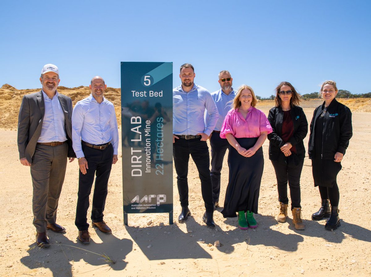 im_mining's tweet photo. #OEMagnostic #AHS provider @ASIRobots via #ASIMining was recently welcomed to the Australian Automation & Robotics Precinct (AARP) in Meridian Park at Neerabup, which it has selected as the site of its Australian office to facilitate its access to the AARP https://t.co/QVBdX6rkgy https://t.co/w0zFYbA1eg