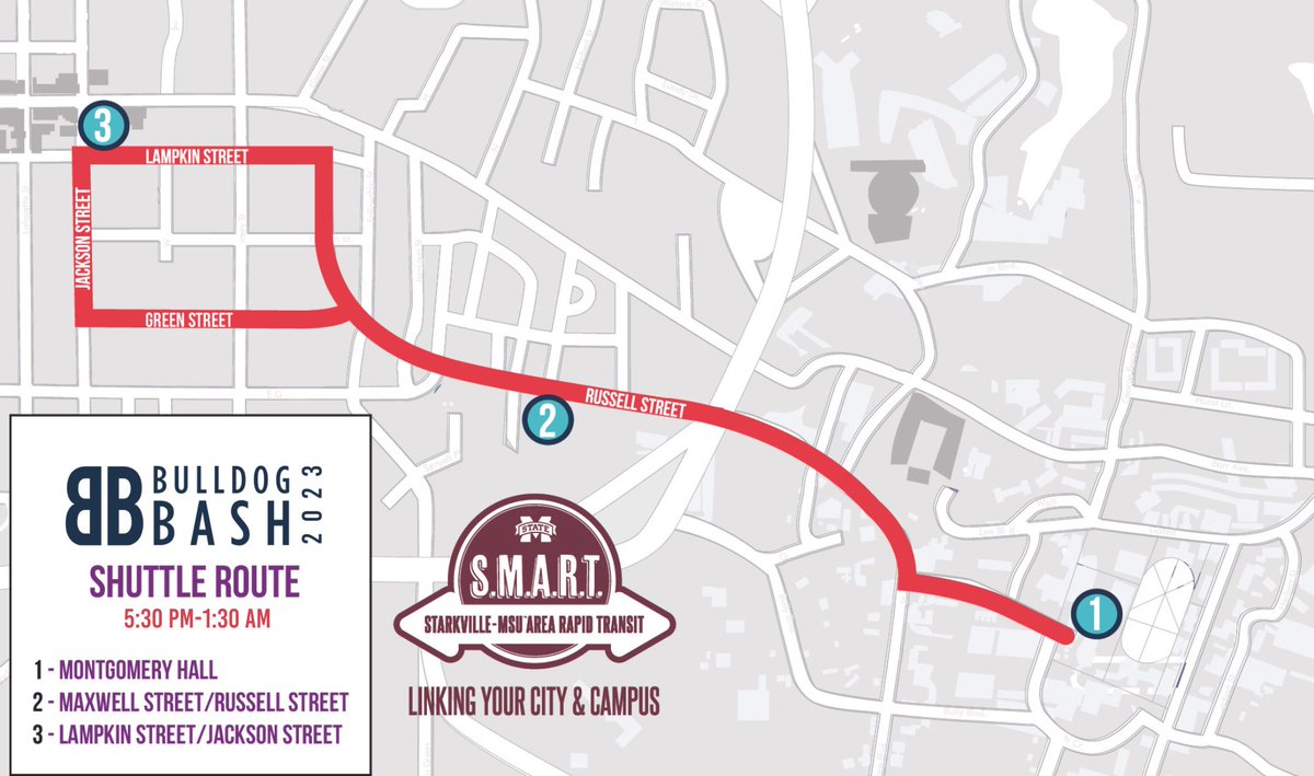 Starkville_PD's tweet photo. CONCERT MAIN ENTRANCE: Lampkin and Lafayette. ALL bags and carried items checked. No firearms, weapons, or illegal items.
GATES: Main opens at 3:30pm, North opens at 4pm, VIP opens at 6pm
@msubulldogbash @msu_sa #BulldogBash #BulldogBash2023 #MSUBulldogBash https://t.co/hH6RjxY7hW