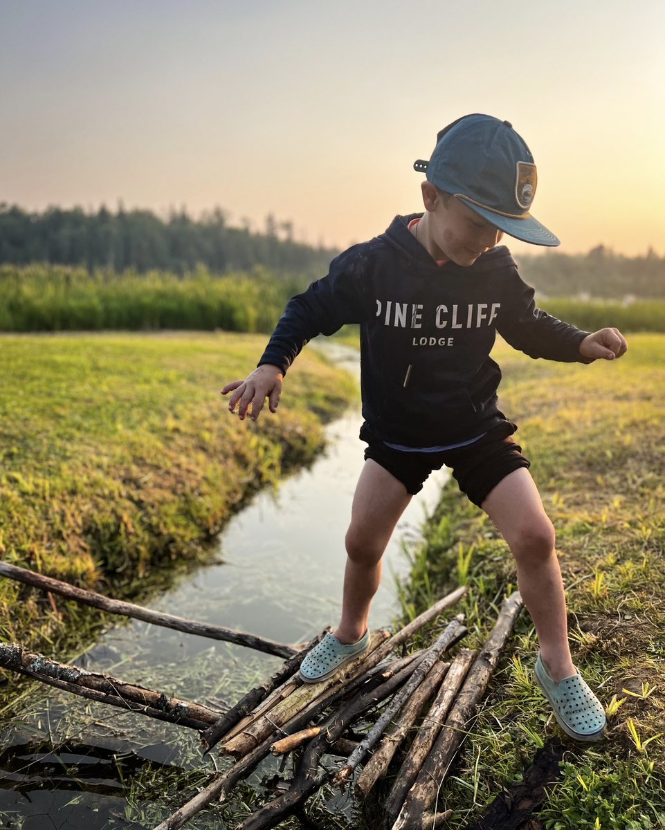 pineclifflodge's tweet photo. “Children cannot bounce off the walls if we take away the walls” – Erin Kenny.

#BounceOutside https://t.co/h785JUZOIt