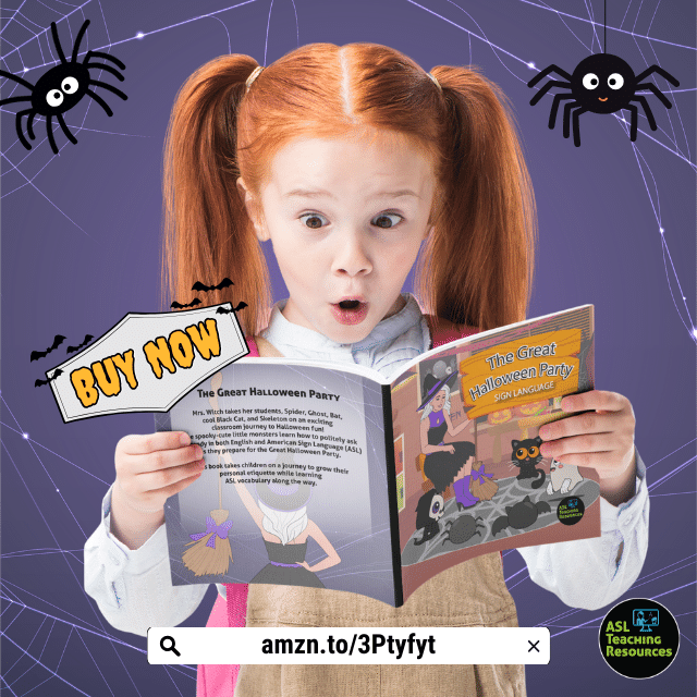 ASLforteachers's tweet image. 🎃 ASL and Halloween books on Amazon  🤟These spooktacular #aslbooks are perfect for sign language! Get ready to add some BOO-tiful colors to your Halloween festivities! 

#amazonbooksforkids #signlanguagebook #ASLHalloween #HalloweenColoring

mtr.cool/mngmlkhiag