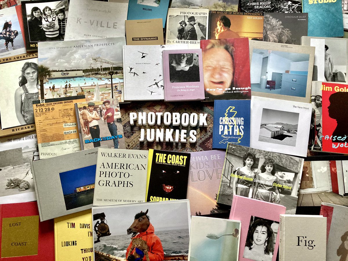 We seem to have had an influx of new followers lately, so a big hello to you all and thank you! 💙 If you’re yet to visit our bookstore, now is a good time as we have well over 200 titles available! 📚👀 Go here and take a look at what we’ve got: photobookjunkies.com/products