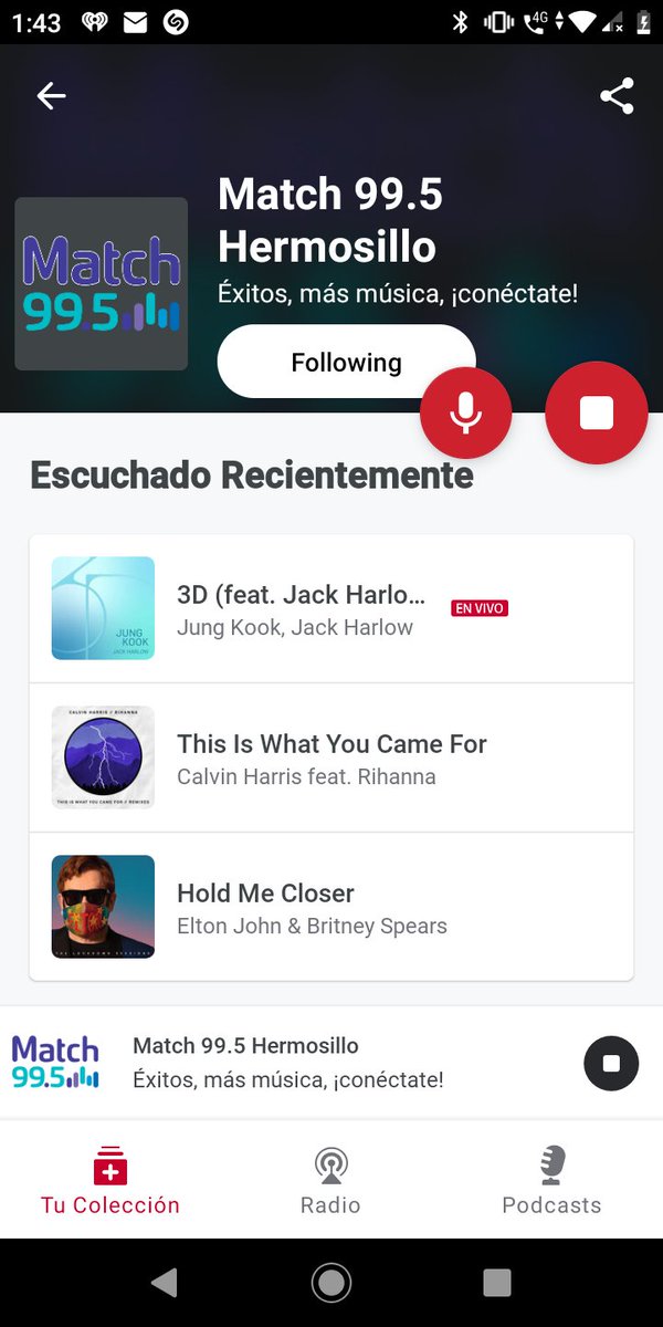 Mi querida <a href="/Karlaromo995/">Karla Romo</a>, bonito día 🫰🏼
Quería agradecerte por poner #3D de #JungKook (<a href="/BTS_twt/">방탄소년단</a>) en <a href="/MatchMxFM/">MATCH FM</a> Hermosillo 
Muchas gracias y excelente fin de semana ✨💜

<a href="/BangtanRDMX/">Radio BTS México</a>
<a href="/RadioBTSMexico/">RADIO BTS⁷ MÉXICO</a>