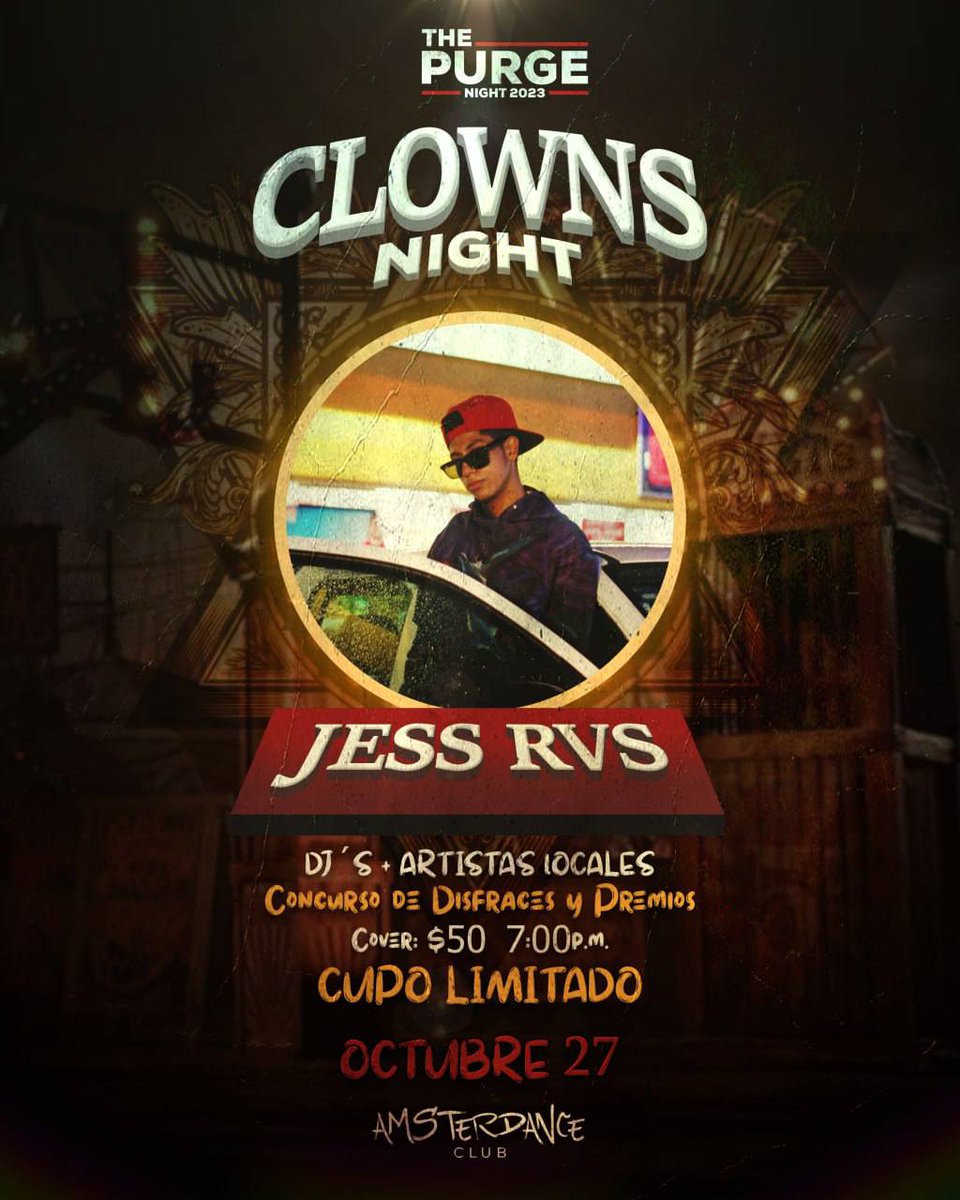 AmsterdanceMx's tweet photo. #NightClowns AMX Studio presente con el ritmo TRAP de @jessrvs.music #AMXEvent https://t.co/QQRO7FqmHt