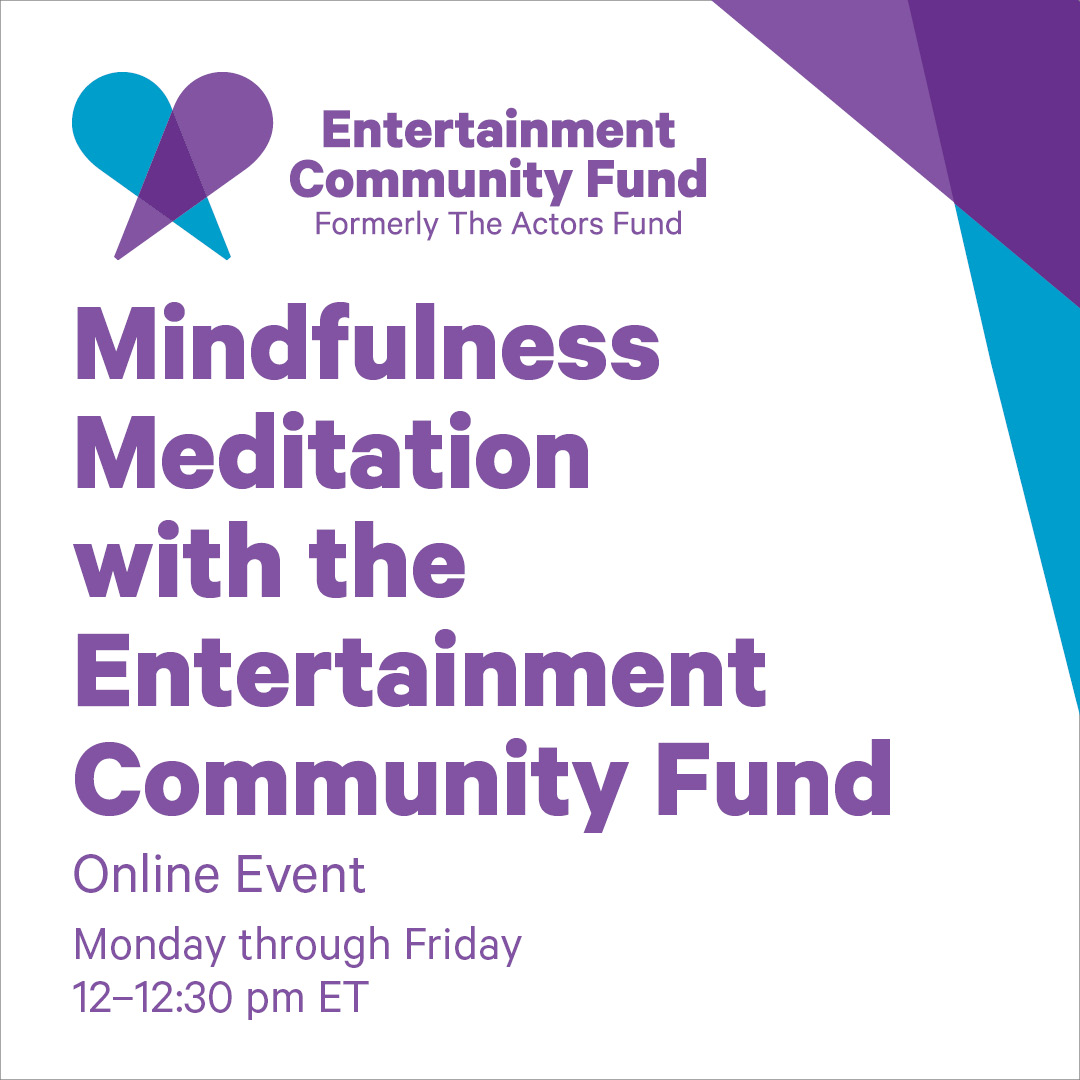 Center yourself with Mindfulness Meditation, available Monday through Friday at 12 pm ET. Join us for this half-hour online group and bring a sense of balance to your day. RSVP: ow.ly/Rcm650PXVk4 #LifeInTheArts #Mindfulness #Meditation #FreeWorkshop #OnlineWorkshop