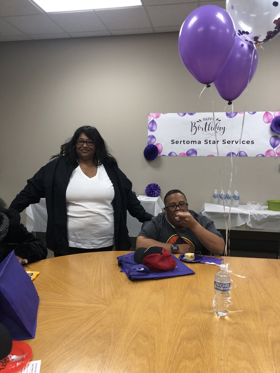 SertomaStar's tweet photo. It's party time at the Crete office! With decorations and cake in tow, we're wrapping up a successful launch and enjoying the support of our families, staff, and consumers. We're thrilled to be off to an amazing start!

#ChallengingLimitsChangingLives https://t.co/LxQYT9jcOE
