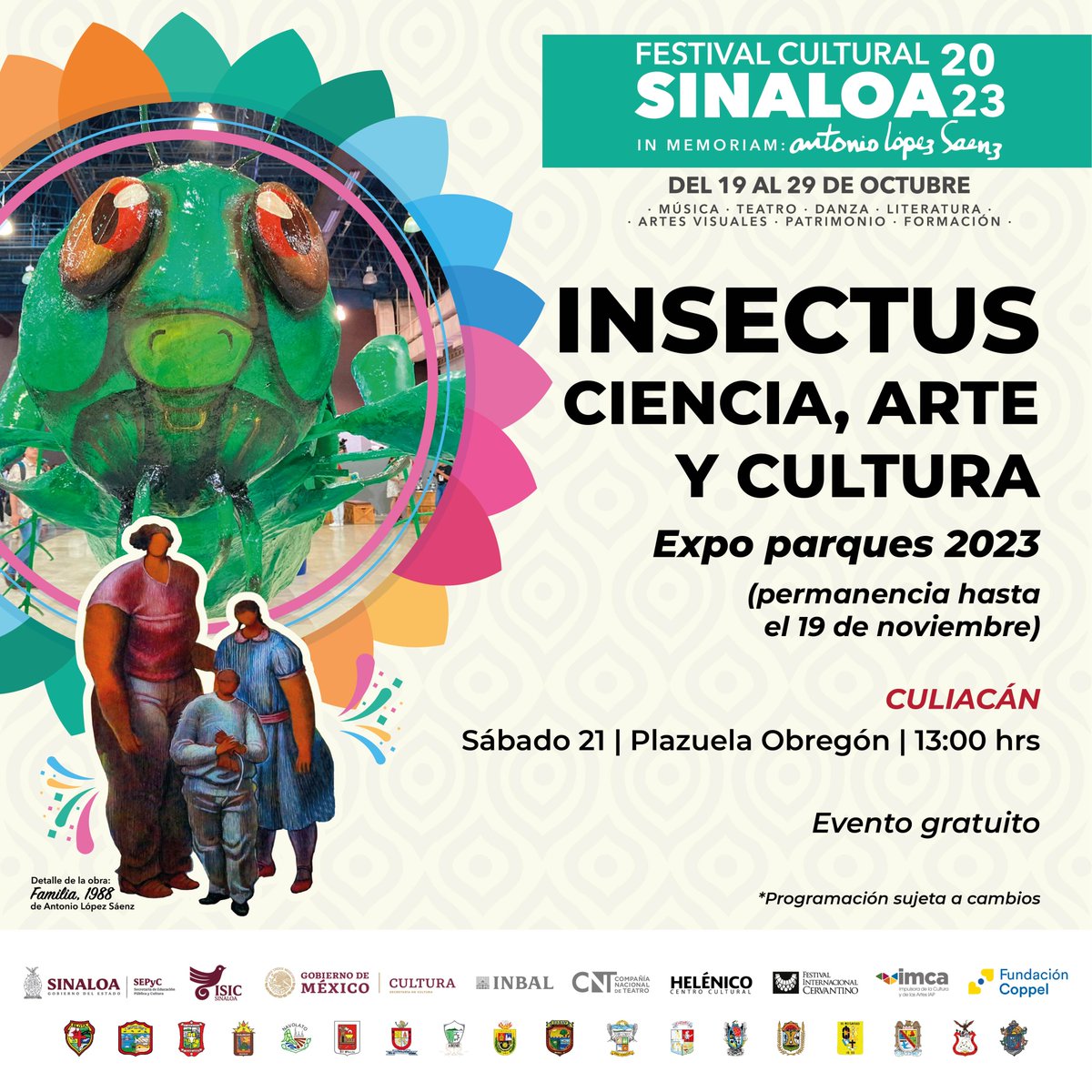 Instituto Sinaloense de Cultura tweet media