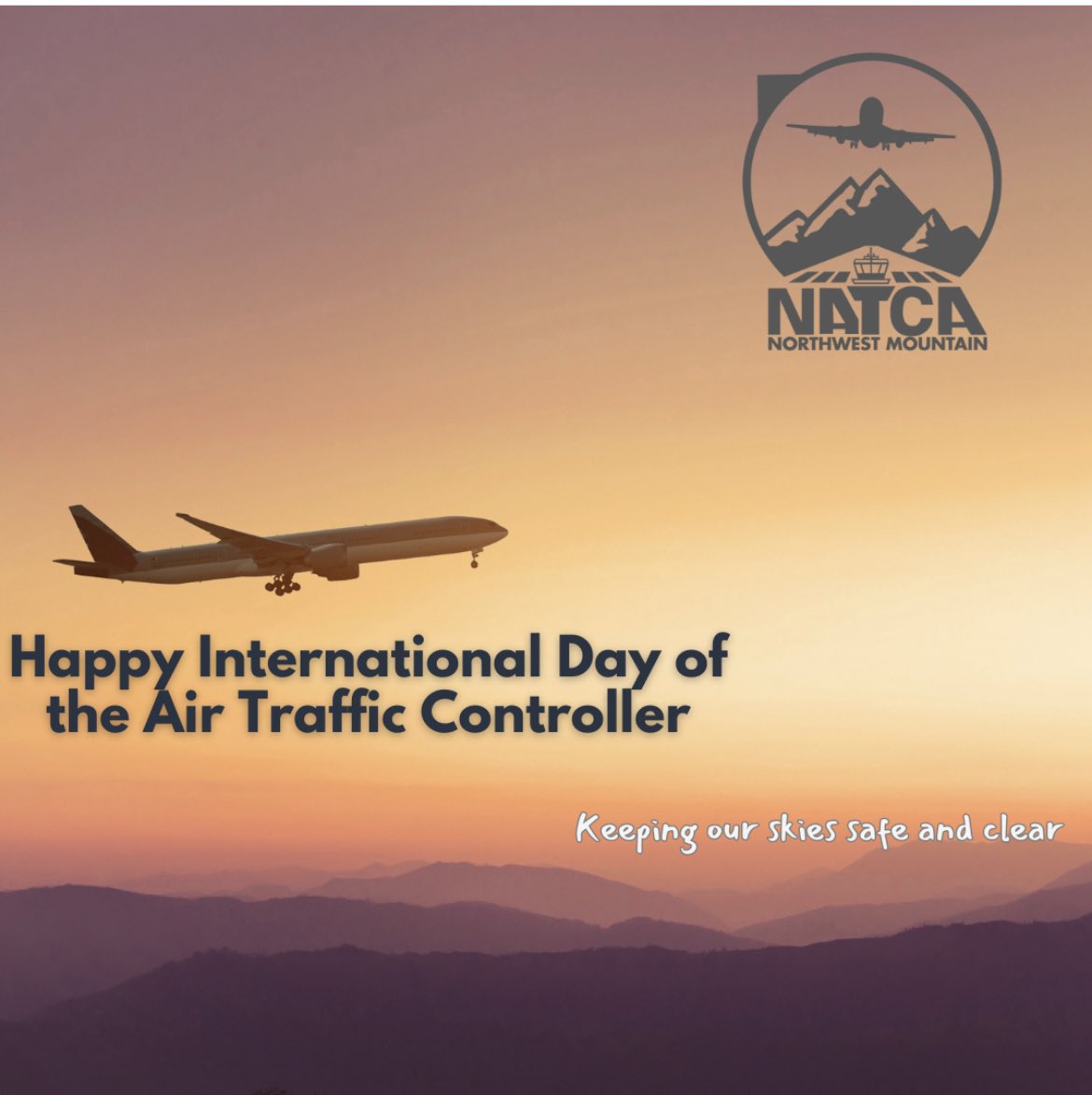 ATCMike's tweet image. Have you hugged your controller today?