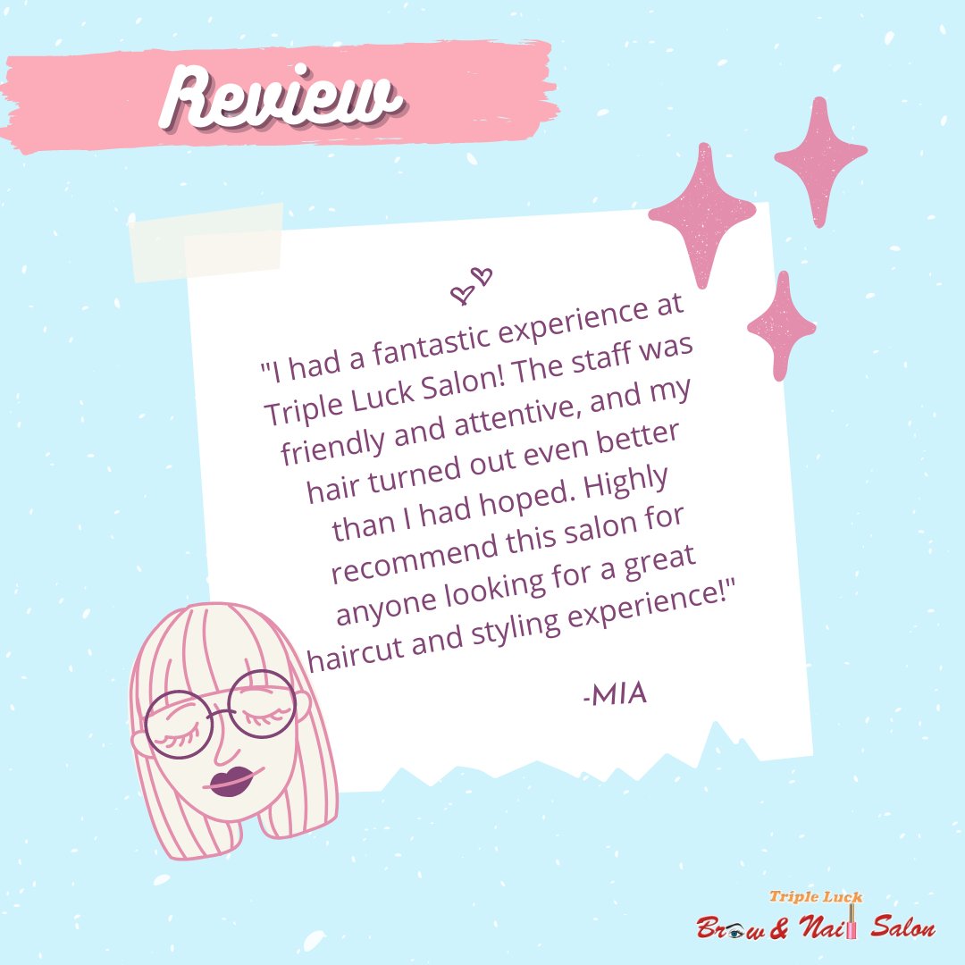 tripleluck168's tweet image. We sure love exceeding our #ClientExpectations when they visit #TripleLuckBrowAndNailSalon #BeTripleLized
