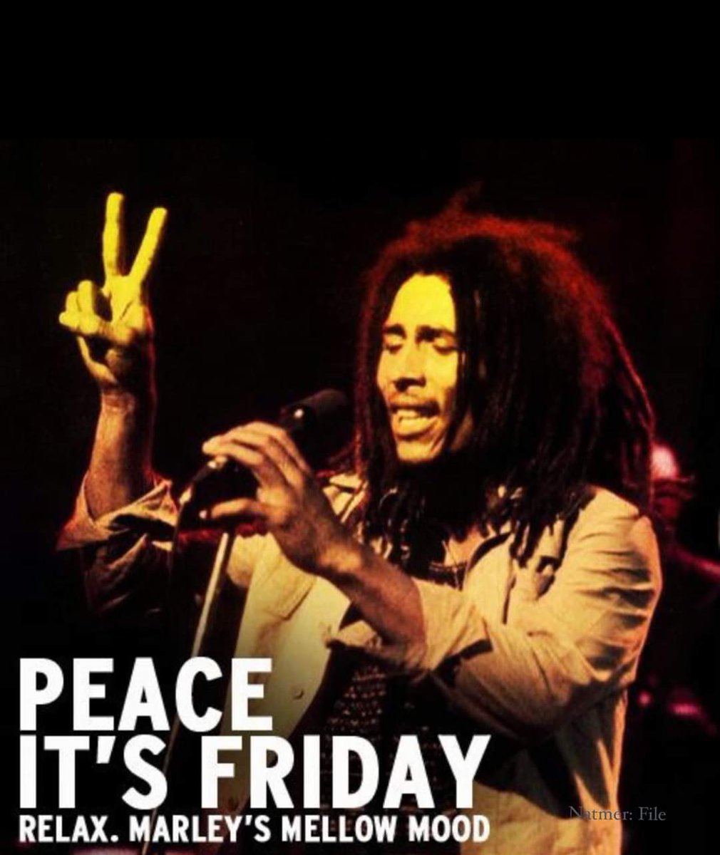 RasRandyLive's tweet photo. It's Friday! Have a great weekend everyone! ❤️💛💚 

#alohafriday #irievibes #bobmarley #peace #mood https://t.co/dCjgxKMy2R