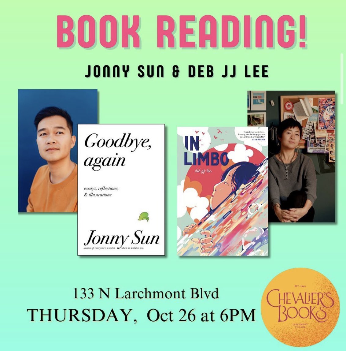 reminder that I’m doing a book talk a day before Lightbox with the one and only @jonnysun :’)