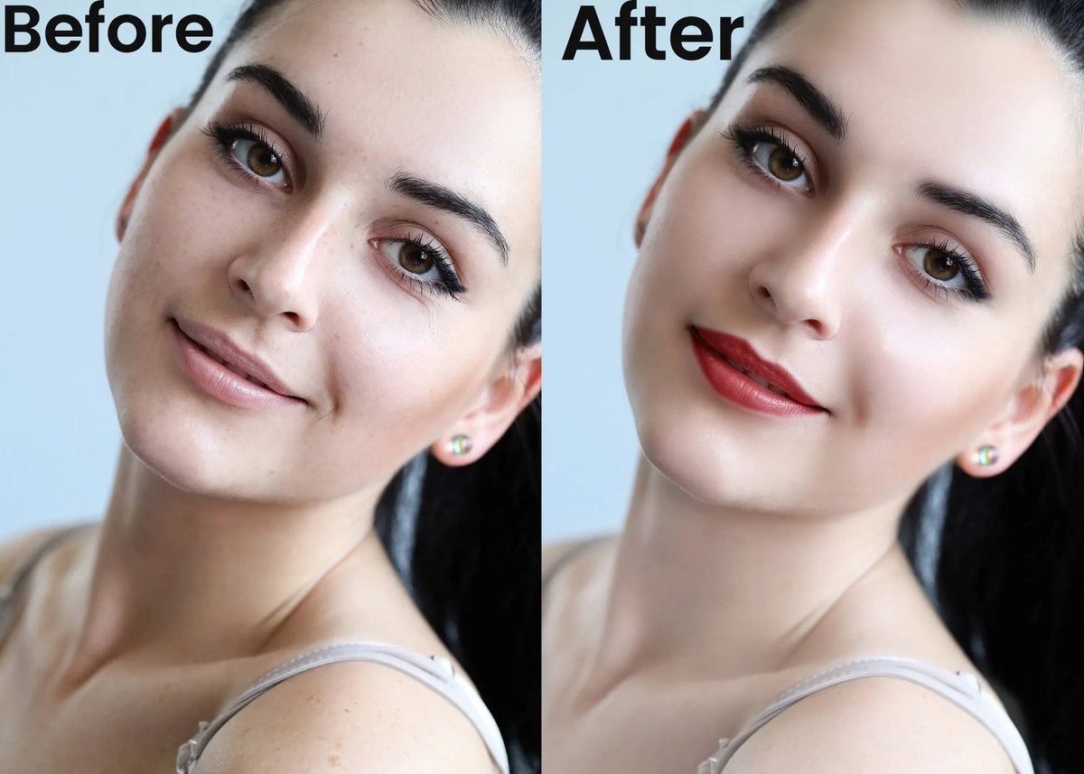 I'm doing #faceretouching, #face #beauty, #skinmakeup retouch, #photoshop e#diting still providing my customers full satisfaction with my unique photoshop work.

#emergencyalert #نیازی_تو_وڑ_گیا Health Canada #ExcessDeaths #اغواء_برائے_بیان Holy Spirit #عمران_خان_تو_آئے_گا Chacha
