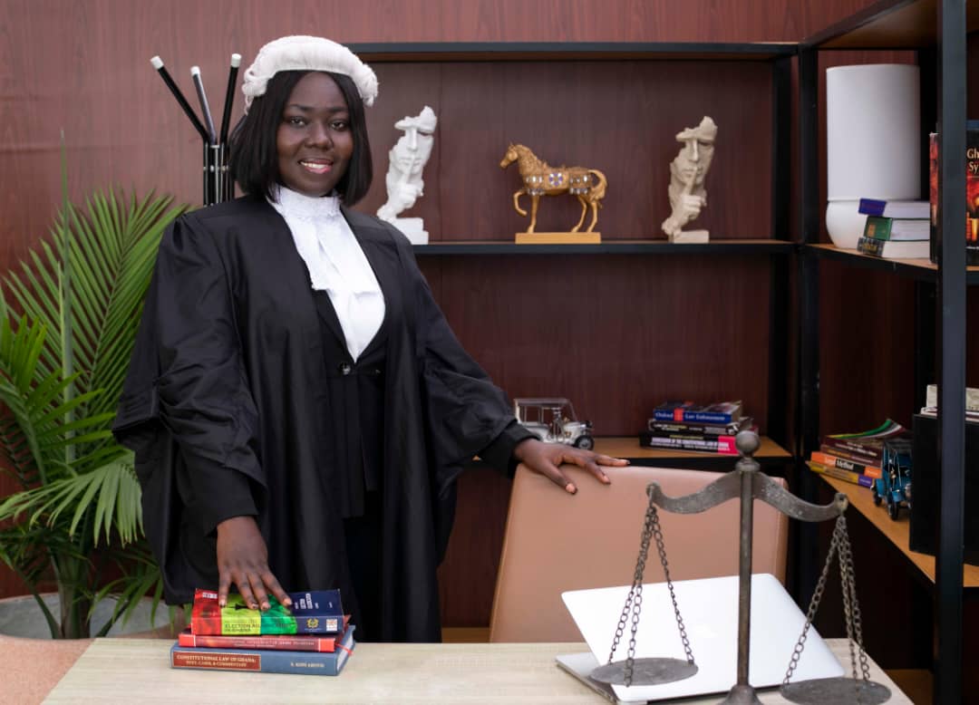 KofiSarfoask's tweet photo. Congratulations! Ama Konadu Birikorang Esq. God bless you.  Call to the bar. #Ghana #GBA. https://t.co/w5gmhoVq6o