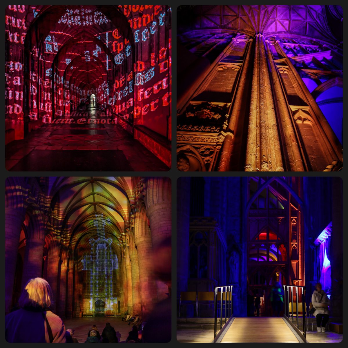 emmabphotos's tweet photo. A few photos of Light Eternal by Luxmuralis at Gloucester Cathedral Thursday night 🤩 Looks amazing on the architecture! Absolutely loved every moment of it ✨
#LightEternal #luxmuralis #gloucester #gloucestercathedral #photography #art https://t.co/RTtOTsY1L5