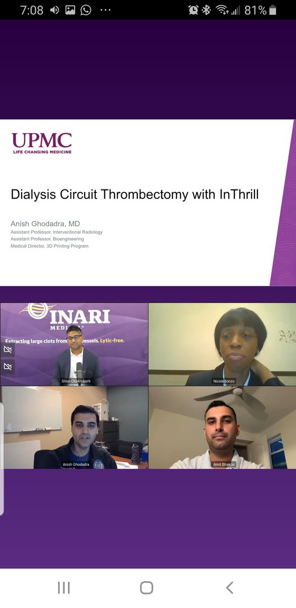 Amit Ramjit (@amitramjitmd) on Twitter photo Great webinar hosted by <a href="/InariMedical/">Inari, now part of Stryker</a> with <a href="/shonmd/">Shon Chakrabarti MD MPH</a> <a href="/AGhodadraMD/">Anish Ghodadra</a> <a href="/bloodvesseldoc/">Nicole Ilonzo</a> <a href="/Indoventional/">Amit Bhakoo</a> on use of InThrill for fistula care, plan to use this knowledge for future practice <a href="/MedDeviceMatt/">MP</a> Great webinar hosted by <a href="/InariMedical/">Inari, now part of Stryker</a> with <a href="/shonmd/">Shon Chakrabarti MD MPH</a> <a href="/AGhodadraMD/">Anish Ghodadra</a> <a href="/bloodvesseldoc/">Nicole Ilonzo</a> <a href="/Indoventional/">Amit Bhakoo</a> on use of InThrill for fistula care, plan to use this knowledge for future practice <a href="/MedDeviceMatt/">MP</a>