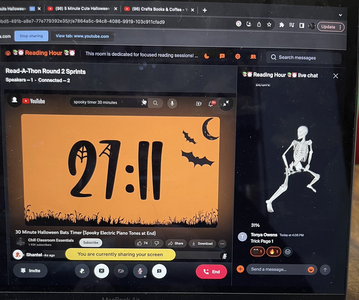 Good Even Spooky Besties!

The second round of sprints for the day have officially started! Come and join us and get some spooky inspired reading in! 

Geneva Home Link: links.geneva.com/invite/1debe0c…