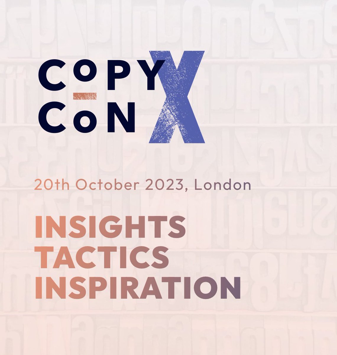 sharpecomms's tweet photo. Top day at @procopywriters #CopyConX. Lots of food for thought and lovely new contacts made. Shame about the weather and transport woes to end the day 😬 https://t.co/ExTyiU1fhM