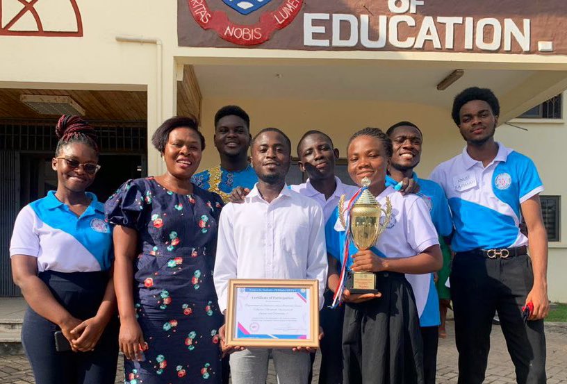 Thevokofficial's tweet photo. 📍📍ATTENTION STUDENTS📍📍

As usual, KNUST beats all other universities in Ghana to win the 2023 Edition of the National Tertiary Statistics Quiz Competition⭐⭐⭐

This win makes KNUST the all-time champions of the competition after winning 2/3 trophies (2022 and 2023)🏆 https://t.co/wh0AL5OHd9