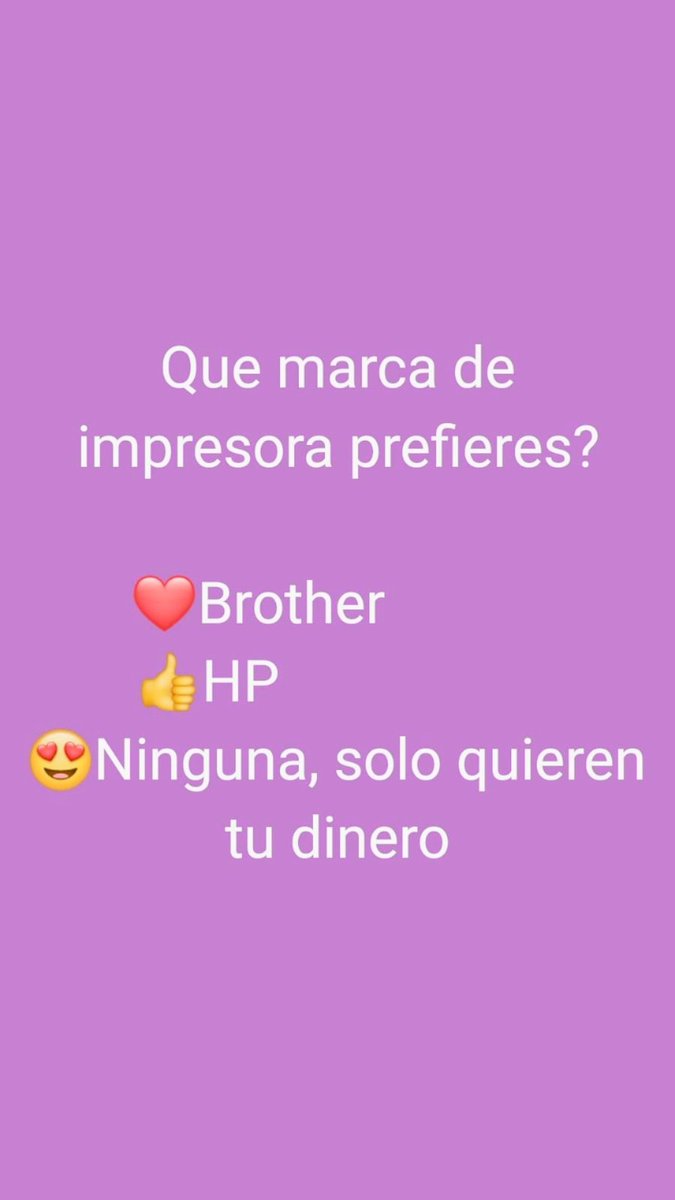 TuTintaBarata's tweet photo. Revela la marca de tu impresora, no te lo guardes

#impresorasHP
#ImpresorasBrother
#correlavoz https://t.co/gp4mNStuZb
