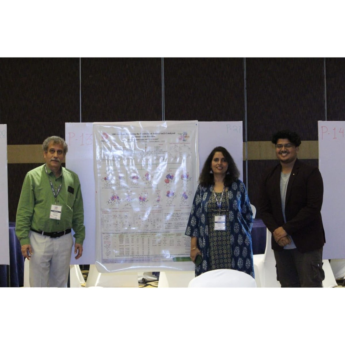 Delighted to receive the best poster award from ACS-JPCC in QSCP-XXVI@Jaipur