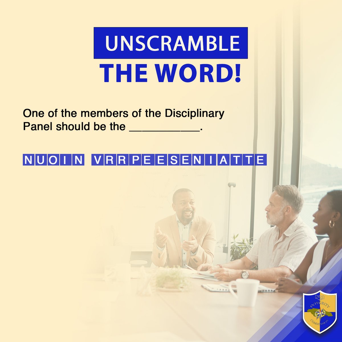 JISNews's tweet image. Diversity in decision-making is essential to a just outcome.

That is why this key person is a part of the Grievance and Disciplinary Panel.

Can you figure out who it is? 

Share your answer below.

#protecteddisclosures #integritycommission #whistleblower #endcorruption