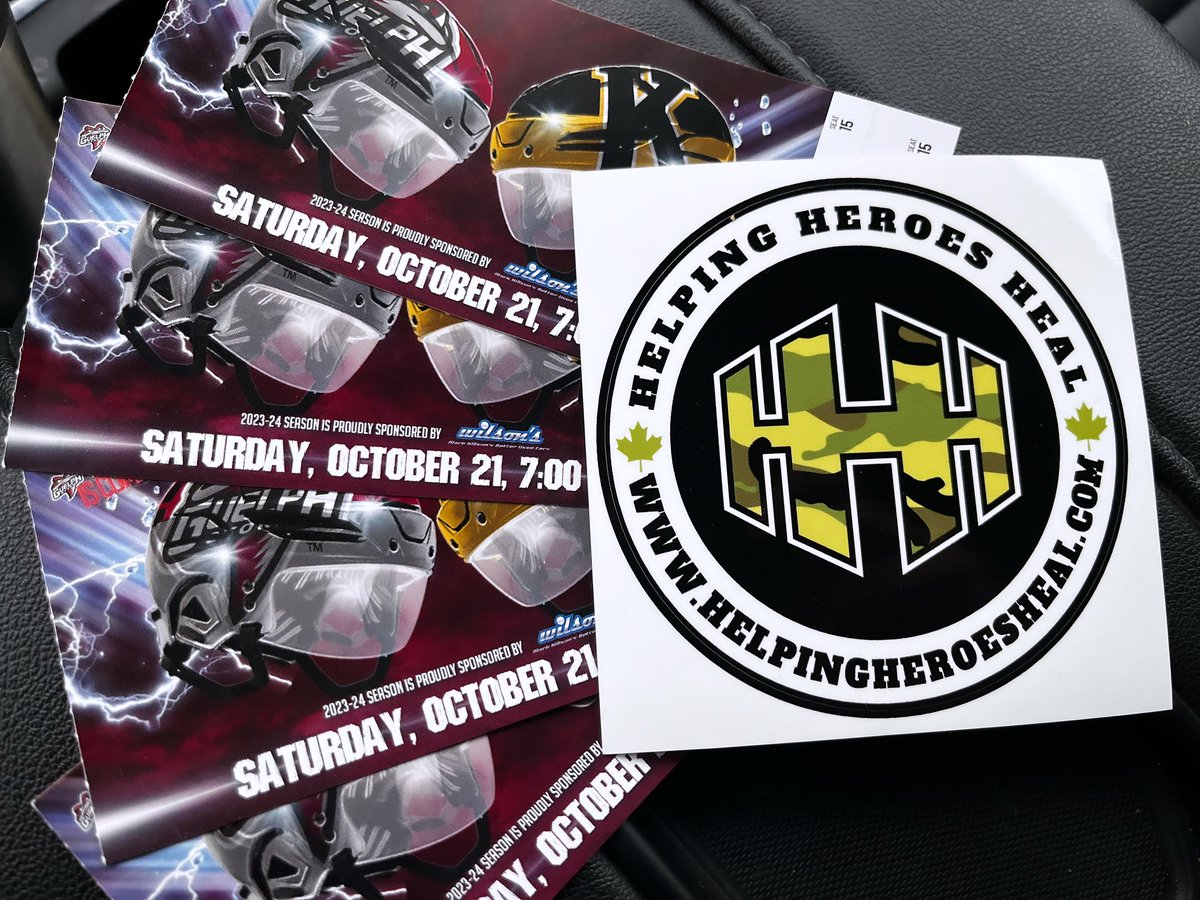 Thank you To Fleet Image Inc for the amazing vinyl decals for our supporters and as well as 4 <a href="/Storm_City/">Guelph Storm</a> tickets to tomorrow nights game! #military #firstresponders #veterans #community #support
